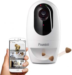 Pawbo Life Pet Camera:, Treat Dispenser and Laser Game